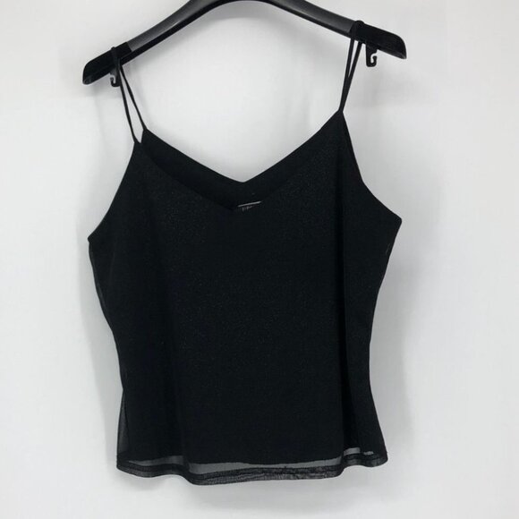 Vintage L’Equipe made in Canada black glitter camisole - Picture 13 of 13